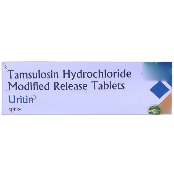 uritin 0.4mg tablet 10's